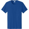 Custom Port & Co Easy Cotton Tee True Royal Blue