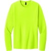 Custom Port & Co Easy Cotton Long Sleeve Tee S. Green