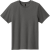 Custom Port & Co Youth Easy Cotton Tee Charcoal Gray