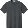 Custom Port & Co Fan Favorite Tee. Dark Hthr Grey