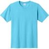 Custom Port & Co Fan Favorite Tee. Tidal Wave Blue