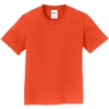 Custom Port & Co Youth Fan Favorite Tee. Orange