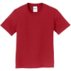 Custom Port & Co Youth Fan Favorite Tee. Team Cardinal Red