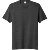 Custom Port & Co Fan Favorite Blend Tee. Black Hthr