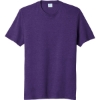 Custom Port & Co Fan Favorite Blend Tee. Team Purple He