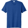 Custom Port & Co Fan Favorite Blend Tee. True Royal Hth