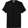 Custom Port & Co Youth Fan Favorite Blend Tee. Jet Black