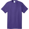 Custom Port & Co Core Cotton DTG Tee Purple