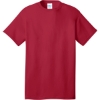 Custom Port & Co Core Cotton DTG Tee Red