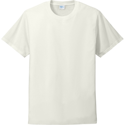 Custom Port & Co Core Cotton PFD Tee PFD White