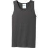 Custom Port & Co Core Cotton Tank Top. Charcoal Gray