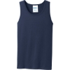 Custom Port & Co Core Cotton Tank Top. Navy Blue