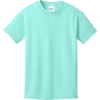 Custom Port & Co Youth Core Cotton Tee. True Celadon Green