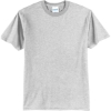 Custom Port & Co Tall Core Blend Tee. Ash