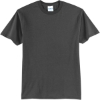 Custom Port & Co Tall Core Blend Tee. Charcoal Gray