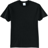 Custom Port & Co Tall Core Blend Tee. Jet Black