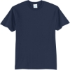 Custom Port & Co Tall Core Blend Tee. Navy Blue
