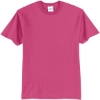 Custom Port & Co Tall Core Blend Tee. Sangria