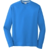 Custom Port & Co Performance Fleece Crewneck Sweatshirt. Royal