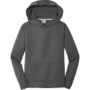 Custom Port & Co Youth Performance Fleece Pullover Hooded Sweatshirt. Charcoal Gray