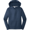 Custom Port & Co Youth Performance Fleece Pullover Hooded Sweatshirt. Deep Navy Blue