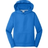 Custom Port & Co Youth Performance Fleece Pullover Hooded Sweatshirt. Royal Blue
