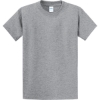 Custom Port & Co Essential Tee. Athletic Heather Gray