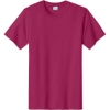 Custom Port & Co Essential Tee. FlushPink