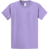 Custom Port & Co Essential Tee. Lavender Purple