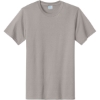 Custom Port & Co Essential Tee. Medium Gray