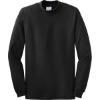 Custom Port & Co Essential Mock Turtleneck. Jet Black