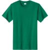 Custom Port & Co Tall Essential Tee. Kelly Green