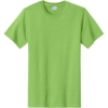 Custom Port & Co Tall Essential Tee. Lime Green