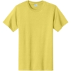 Custom Port & Co Tall Essential Tee. Yellow