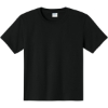 Custom Port & Co Youth Essential Tee. Jet Black