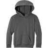 Custom Port & Co Youth Easy Fleece Pullover Hooded Sweatshirt Charcoal Gray