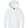 Custom Port & Co Youth Easy Fleece Pullover Hooded Sweatshirt White