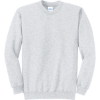 Custom Port & Co Core Fleece Crewneck Sweatshirt. Ash