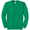 Custom Port & Co Core Fleece Crewneck Sweatshirt. Kelly Green