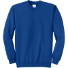 Custom Port & Co Core Fleece Crewneck Sweatshirt. True Royal Blue