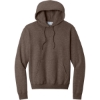 Custom Port & Co Core Fleece Pullover Hooded Sweatshirt. Heather Dark Chocolate Brown