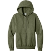 Custom Port & Co Core Fleece Full-Zip Hooded Sweatshirt. OlvDrabGnH
