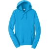 Custom Port & Co Fan Favorite Fleece Pullover Hooded Sweatshirt. Sapphire Blue