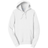 Custom Port & Co Fan Favorite Fleece Pullover Hooded Sweatshirt. White