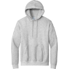 Custom Port & Co Tall Essential Fleece Pullover Hooded Sweatshirt. Ash Gray