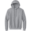 Custom Port & Co Tall Essential Fleece Pullover Hooded Sweatshirt. Athletic Heather Gray