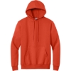 Custom Port & Co Tall Essential Fleece Pullover Hooded Sweatshirt. Orange