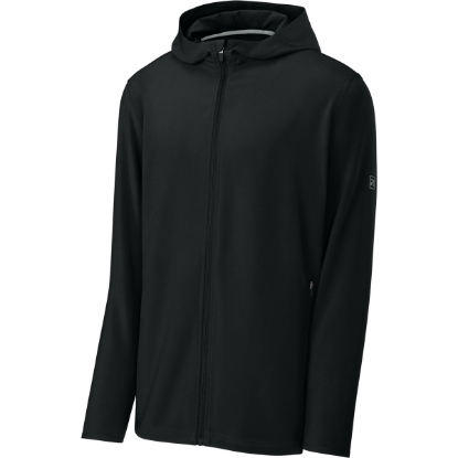 Custom Richardson Barrage Hooded Wind Jacket Black