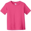 Custom Rabbit Skins Toddler Fine Jersey Tee. Hot Pink