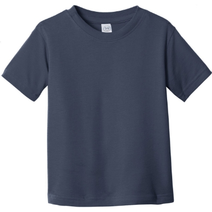 Custom Rabbit Skins Toddler Fine Jersey Tee. Navy Blue
